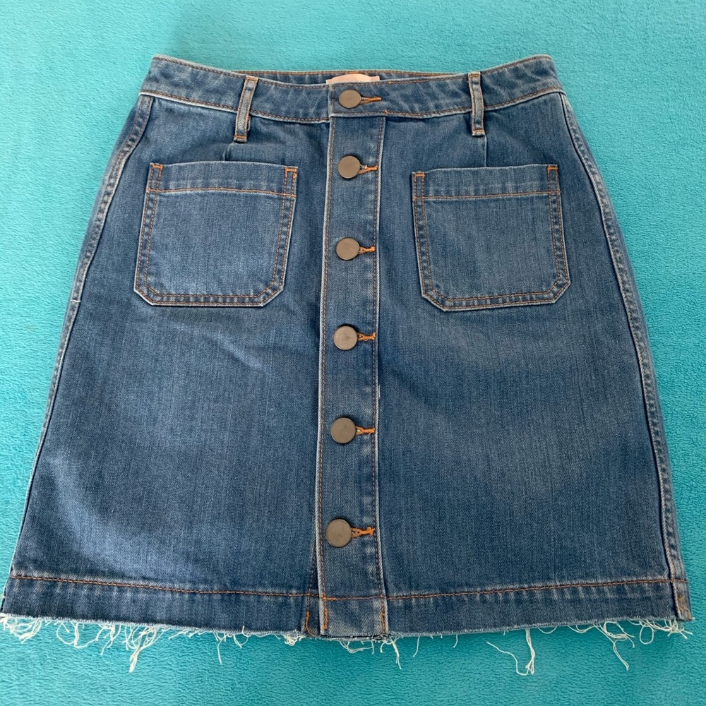 Loft Denim Skirt